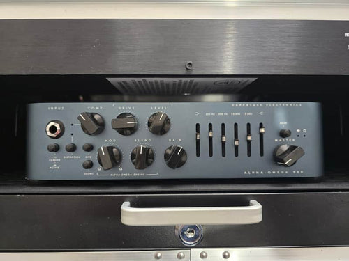 Darkglass Electronics Alpha Omega 900 Bass Amp w/ Power Conditioner and Rack Case