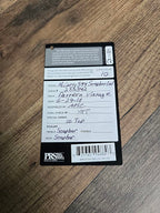 Paul Reed Smith Guitars product label with specifications