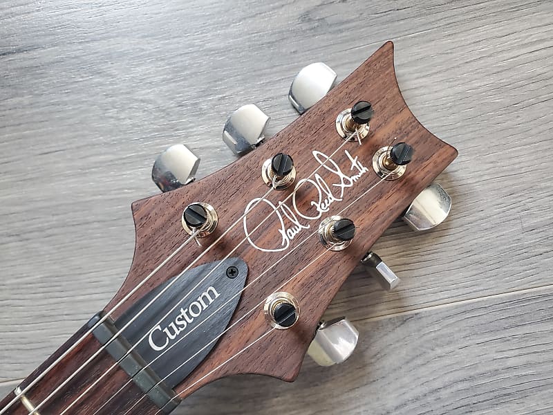 Guitar headstock with 'Paul Reed Smith' branding