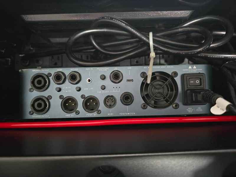 Darkglass Electronics Alpha Omega 900 Bass Amp w/ Power Conditioner and Rack Case