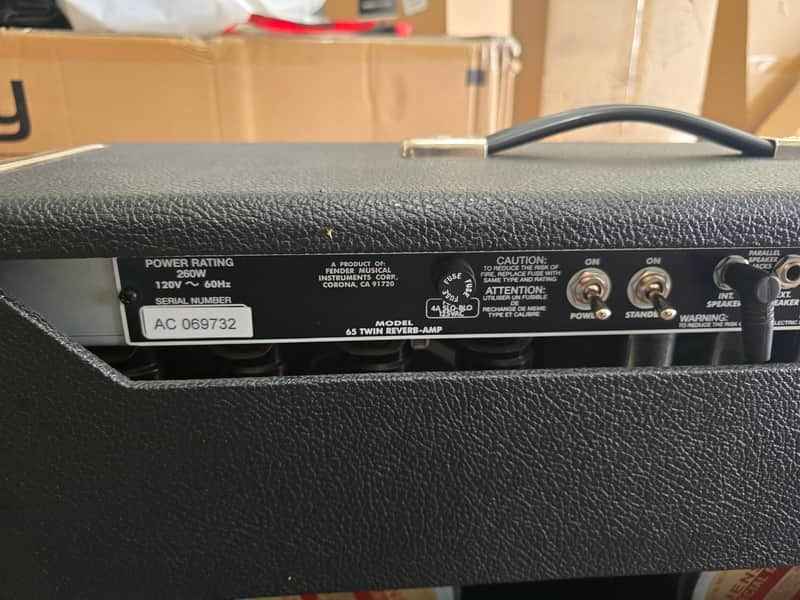 Fender '65 Twin Reverb - 2007