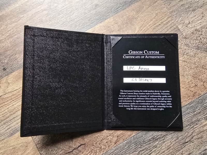 Gibson Les Paul Custom Axcess Bengal Burst