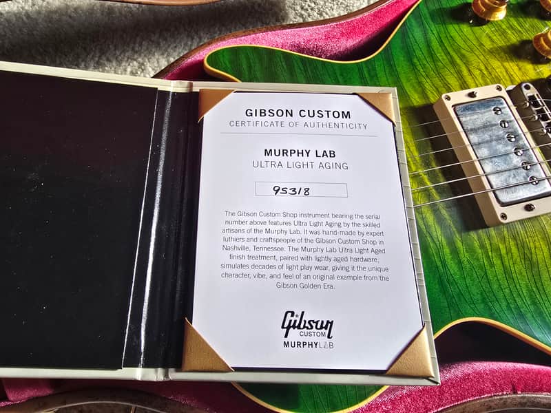 Gibson Custom Shop Murphy Lab 1959 Les Paul Reissue - R9 - Iguana Burst