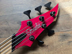 Ormsby BassGTR 5 headstock with logo and tuning machines