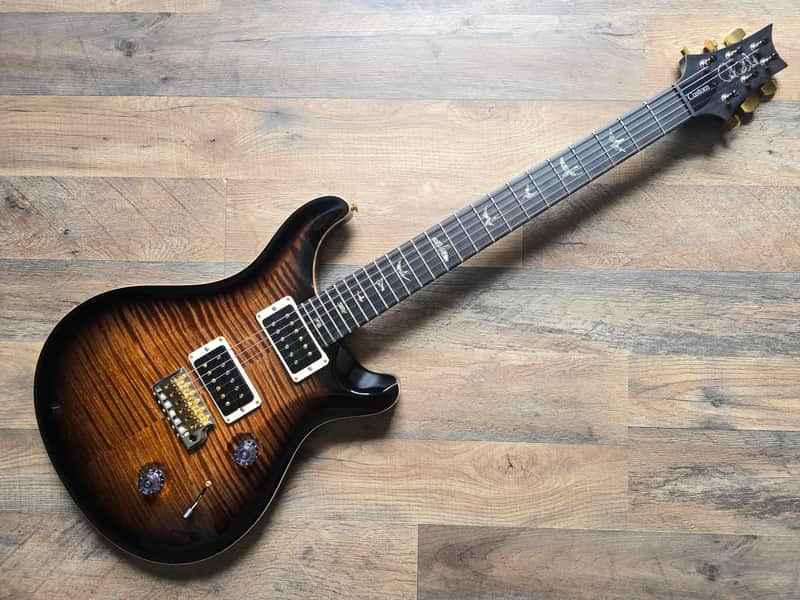 PRS Custom 24 Artist electric guitar full front view with figured top