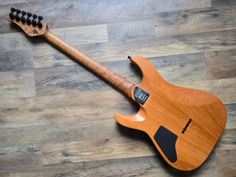 Schecter USA Custom Shop Aaron Marshall Signature AM-6 - Cerulean Fade, Sweetwater Exclusive