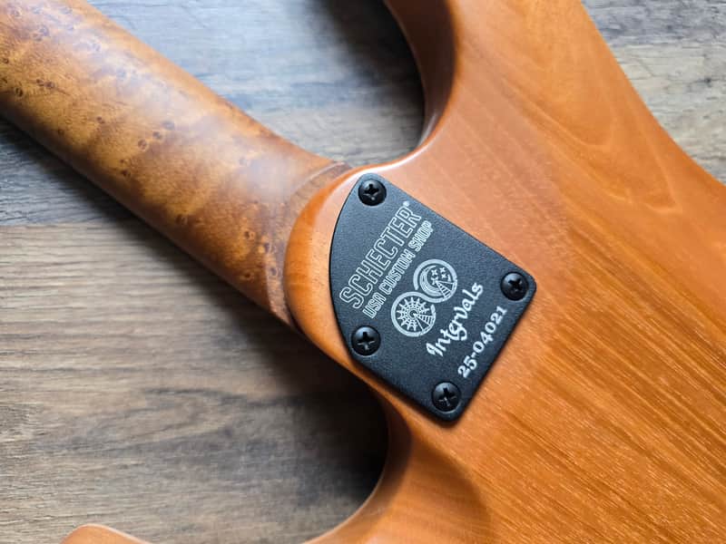 Schecter USA Custom Shop Aaron Marshall Signature AM-6 - Cerulean Fade, Sweetwater Exclusive