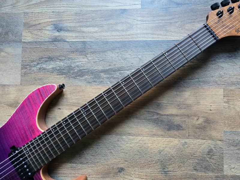 Schecter USA Custom Shop Aaron Marshall Signature AM-7 - Amethyst Fade, Sweetwater Exclusive