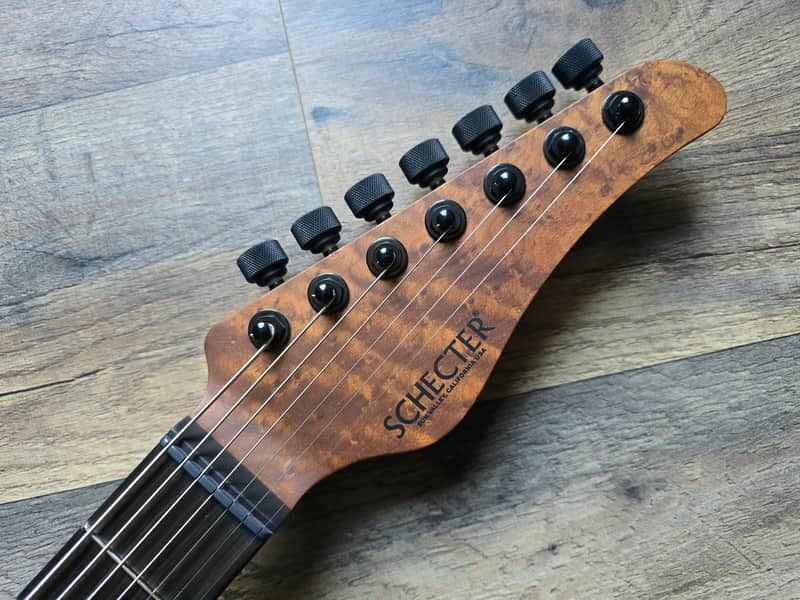 Schecter USA Custom Shop Aaron Marshall Signature AM-7 - Amethyst Fade, Sweetwater Exclusive