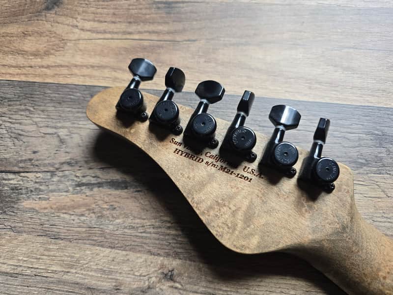 Schecter USA Custom Shop Sunset Custom-II Hybrid