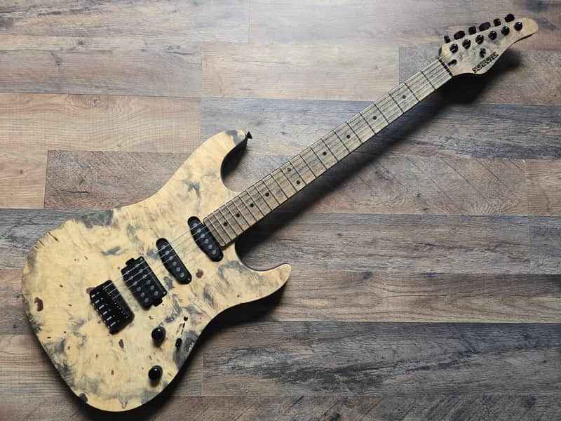 Schecter USA Custom Shop Sunset Custom-II Hybrid